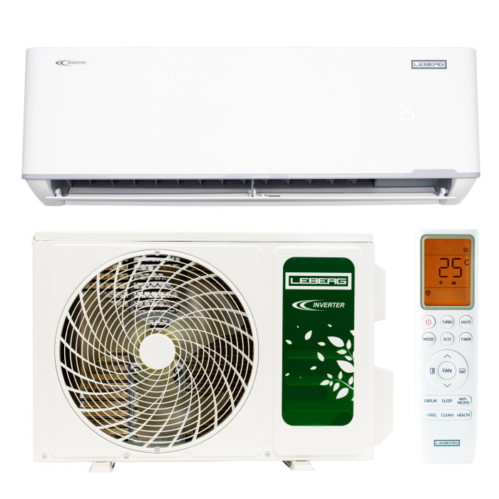 Побутовий кондиціонер для обігріву Leberg серія Brannen LS-24BRN/LU-24BRN
