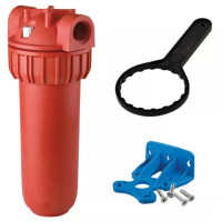 Atlas Filtri Фільтр-колба PLUS HOT 3P Ø1/2″ (пластик) 10″ (senior) MFP SX AB 80°C 8 bar KIT (ZA111P218)