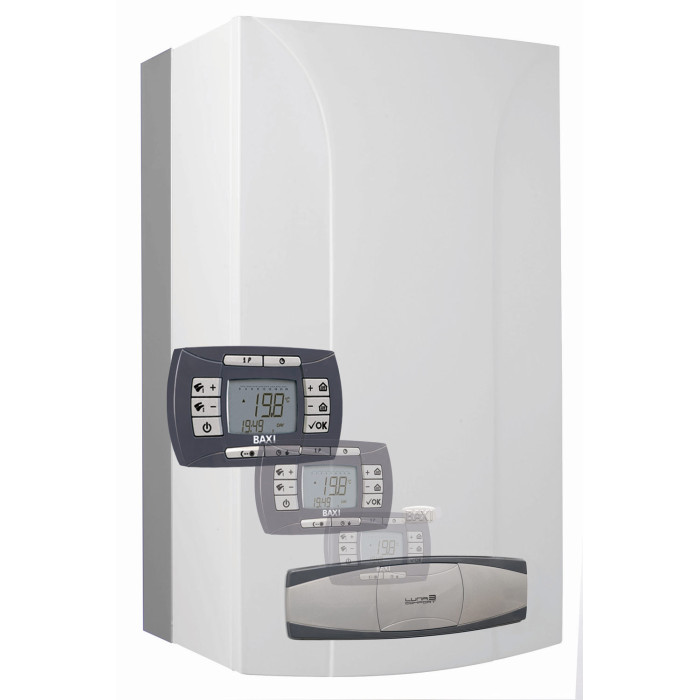 Класичний газовий двоконтурний котел Baxi LUNA 3 COMFORT 240 i (CSE452243580)