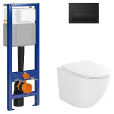 Набір С677 AQUA 40 QF мех. чаша підвіс. уніт. DESSE VORTEX +сид.дюр пов.пад.легко з'ємн+кноп PRESTO  (S4005-004)