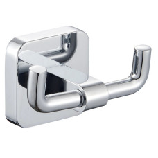 Гачок CAPRI подвійний I, хром (6625) (8743)