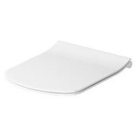 Сидение с крышкой Classic Slim, белое (X01673)
