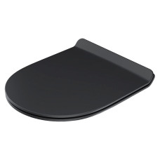Сидіння  д/унітазу Vita Slim black (X01862)