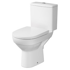 Унитаз-компакт CITY Clean On 011, 3/5 л, + сиденье Duroplast, soft-close белое Cersanit (K35-036)