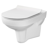 Чаша підвісного унітазу 794 CITY CLEAN ON+сидіння SLIM дюр пов пад легко з'ємне (K701-143)