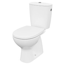 Унітаз-компакт 684 ARTECO CLEAN ON 020 верт злив,3/5,бічн підв+сид дюр пов пад пласт кріп (K667-075)