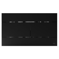 Кнопка змиву SLIM 3/6 soft-touch чорна (659055/659056) (659055/659056)