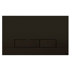 Кнопка змиву NARROW OLIPURE 3/6 soft-touch, чорна (148303) (192903/148303)