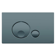 Кнопка змиву GLOBE 3/6 soft-touch, сіра (152953) (152953)