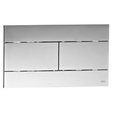Кнопка змиву SLIM 3/6 хром мат (659046) (659046)