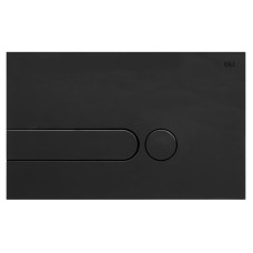 Кнопка змиву IPLATE soft-touch 3/6, чорна (670005) (670005)