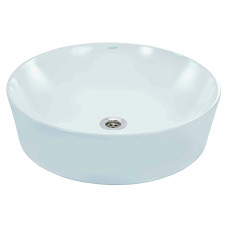 Раковина OPAL 48х48, кругла, на стільницю (OPS-WHT-15901N)