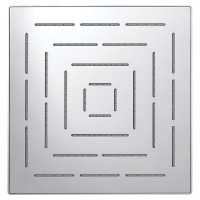 Верхній душ MAZE (1 полож), квадратний, 240мм, хром (OHS-CHR-1629)