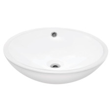Раковина ORNAMIX PRIME 42,5х42,5, овальна, на стільницю (ONS-WHT-10901)