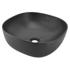 Раковина JDS 42х42, квадратна, б/о, на стільницю, чорний (JDS-BLM-25911)