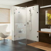 BSDPS-100/80L (Transparent) хром Душевой уголок (0ULA4A00Z1)