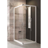 BLRV 2-80 white (Transparent) Душевой уголок (1LV40100Z1)