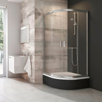 BLCP 4-80 Sabina bright alu (Transparent) Душевой уголок (3B240C40Z1)