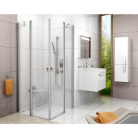 CRV2-100 bright alu (Transparent) Душевые двери (1QVA0C00Z1)