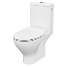Унітаз-компакт 649 MODUO CLEAN ON 010 гор злив, 3/5,бічн підв+сид SLIM дюр пов пад легко з'ємне (K116-001)