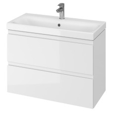 Шафка B06 MODUO SLIM+раковина 80, біла (S801-225)