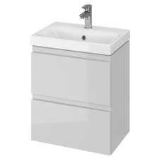 Шафка B03 MODUO SLIM+раковина 50, сіра (S801-228)
