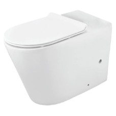 Чаша унітазу Opal гор. злив+сид. слім, пов.падіння (OPS-WHT-15753P180UFSM)