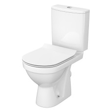 Унітаз-компакт 781 ZIP SIMPLE ON 011 гор злив, 3/5, ниж підв +сид дюр SLIM пов пад легке знімання (K121-012)