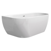 Ванна акрил. FREEDOM W 166x80, окремостояча, сніжно-біла / біла (XC00100045)