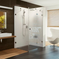 BSDPS-80/80R (Transparent) хром Душевой уголок (0UP44A00Z1)