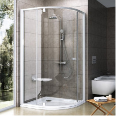 PSKK 3-100 white/white (Transparent) Душевой уголок (376AA101Z1)