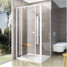 PDOP 2-110 white/white (Transparent) Душевая дверь (03GD0101Z1)