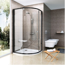 PSKK 3-90 black (Transparent) Душевой уголок (37677300Z1)