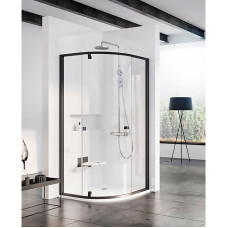 PSKK 3-100 black (Transparent) Душевой уголок (376AA300Z1)