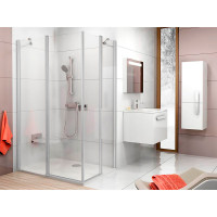 Душевая дверь Chrome CRV2-90 bright alu+Transparent RAVAK (1QV70U00Z1)