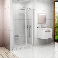 CSD2-120 white (Transparent) Душевые двери (0QVGC100Z1)