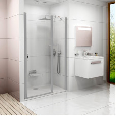 CSD2-110 satin (Transparent) Душевые двери (0QVDCU00Z1)