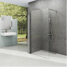 Неподвижная стенка Walk-IN Wall 600x2000mm Bright Alu Transparent (GW9W00C00Z1)