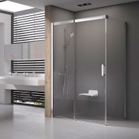 MSDPS-100/100L (Transparent) bright alu Душевой уголок (0WLAAC00Z1)