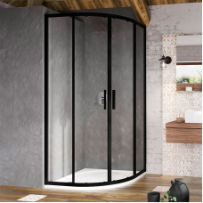 BLCP 4-80 black (Transparent) Душевой уголок (X3BM40300Z1)