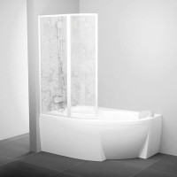 Шторки Роза 1,5 L (Rain) White VSK2 (76L8010041)