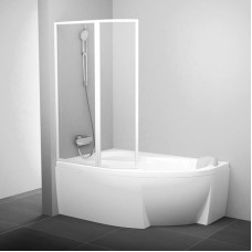 Шторки Роза 1,4 L (Transparent) White VSK2 (76L70100Z1)