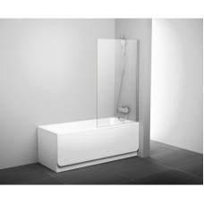 PVS 1-80 bright alu (Transparent) Шторка неподвижная на ванну (79840C00Z1)