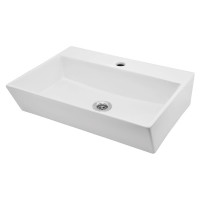 Раковина KUBIX F 56,5х42, прямокутна (KUS-WHT-35935)