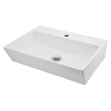Раковина KUBIX F 56,5х42, прямокутна (KUS-WHT-35935)