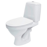 Cersanit УнІтаз-компакт ЕКО 770 011 горизонтальний злив, 3/6, з поліпроп.сидінням (940670) (K07-240)