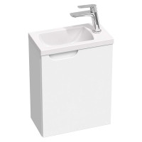 Шафка д/раковини SD CLASSIC 2 400 R, 40x22x50, білий/білий (X000001486)