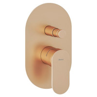Змішувач ELEGANTA ванна/душ, вбудований, Rose Gold (EL 061.60) (X070372)