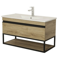 Шафка LOFT-IRON+раковина ARTE 100 севілья, консольна (АР000051849)