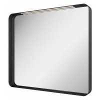 Дзеркало STRIP I 800x700 чорний, з підсвіченням (X000001571)
